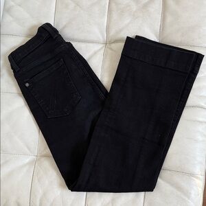 7 For All Mankind Black Luxe Vintage Denim